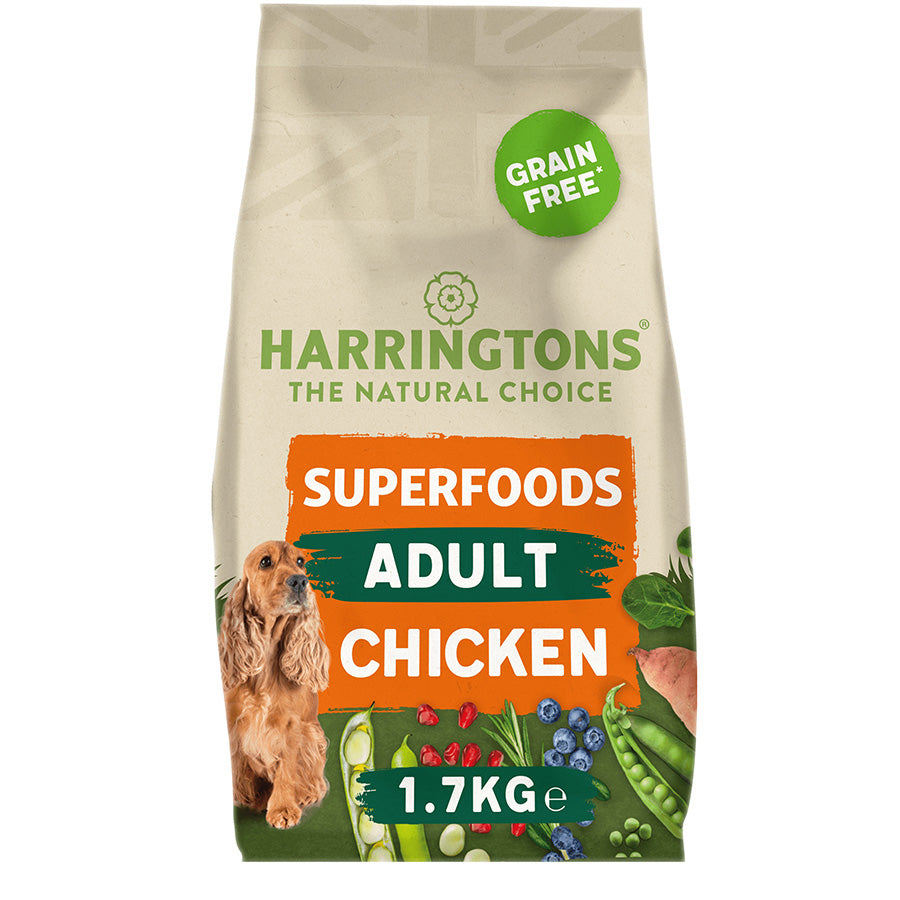 Harringtons Adult Dog Grain Freee Superfoods Chicken - 1.7kg