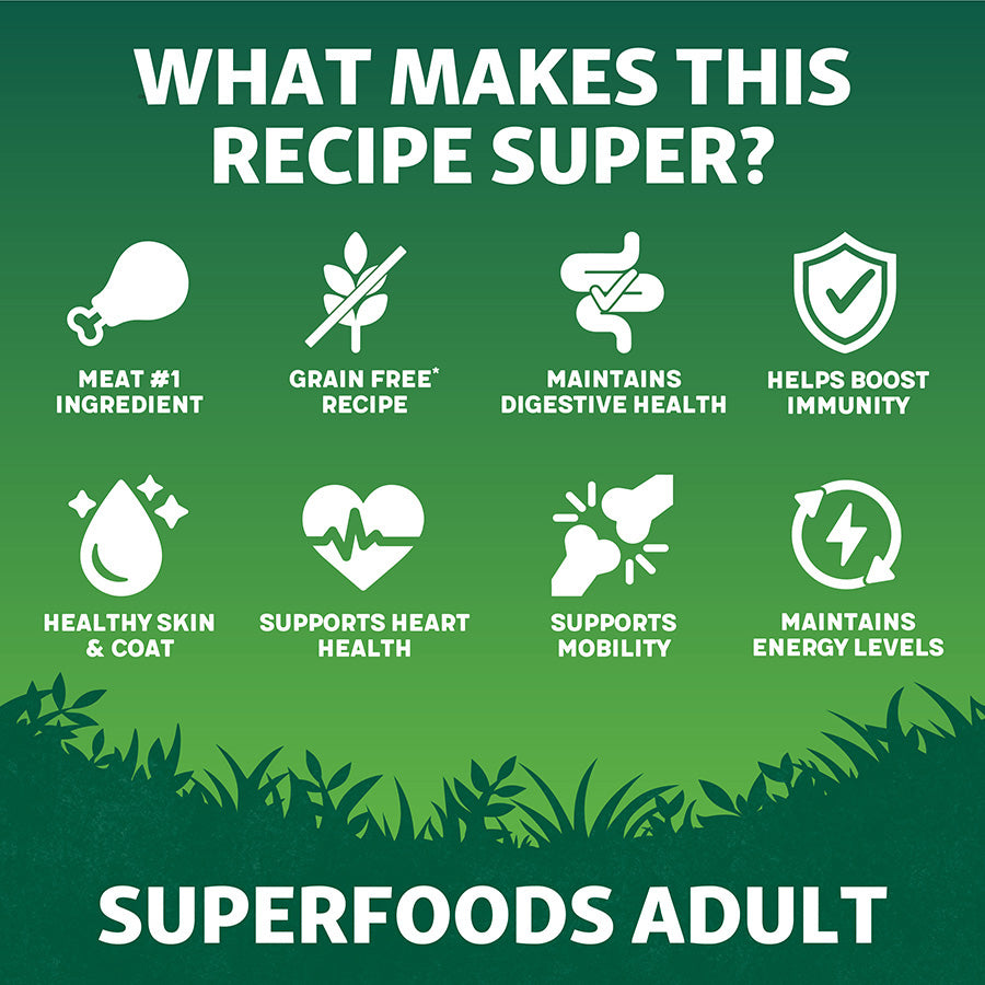 Harringtons Adult Dog Grain Freee Superfoods Chicken - 1.7kg