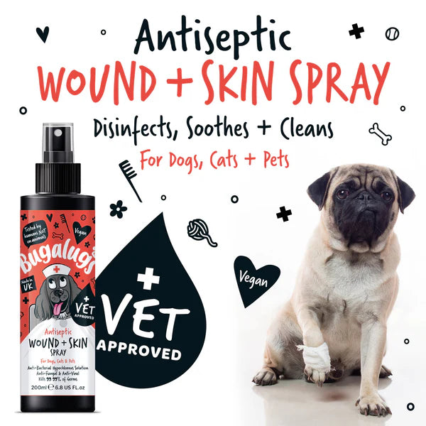 Bugalugs Antiseptic Wound & Skin Spray - 200ml