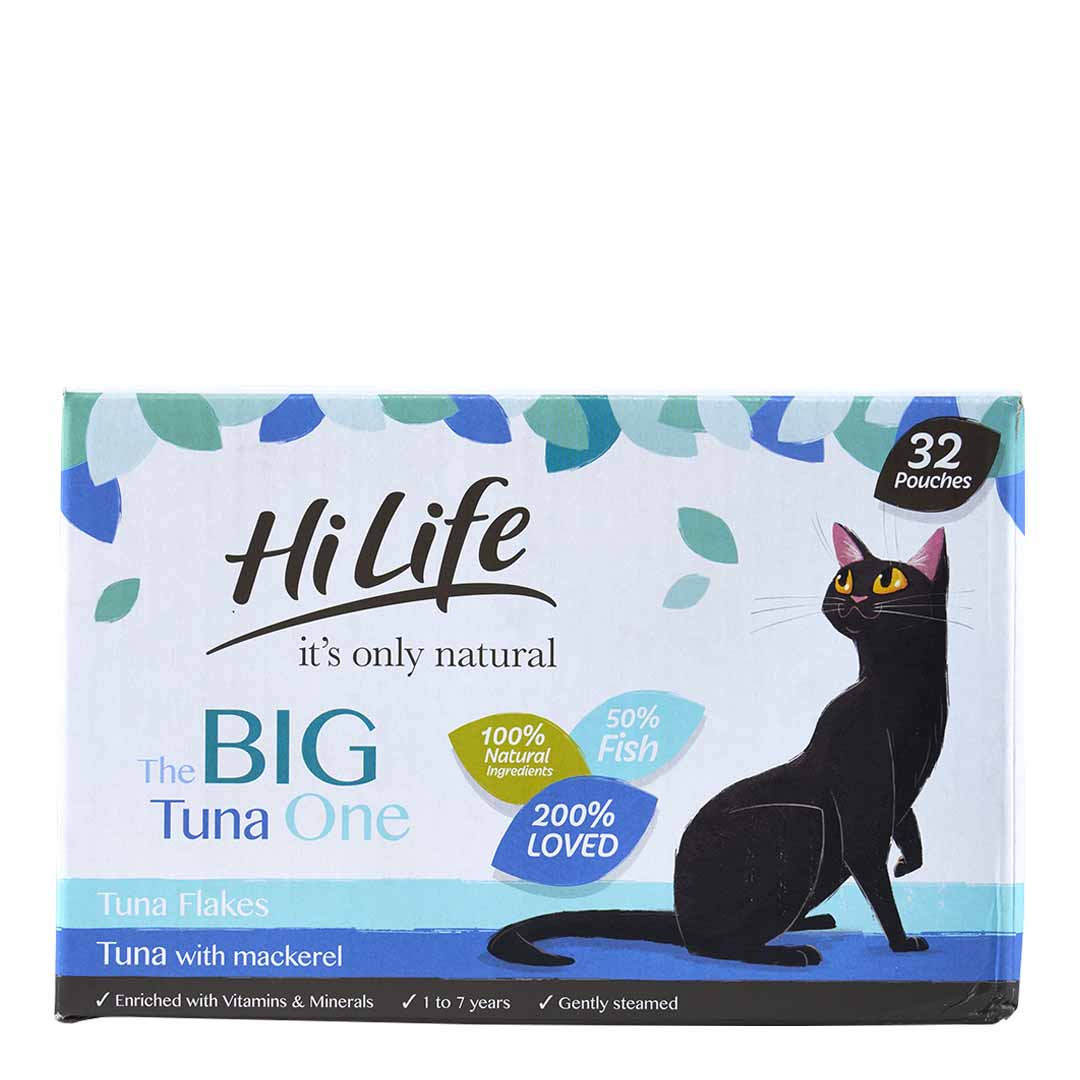 HiLife it's only natural - The Big Tuna One 32 x 70g Multipack