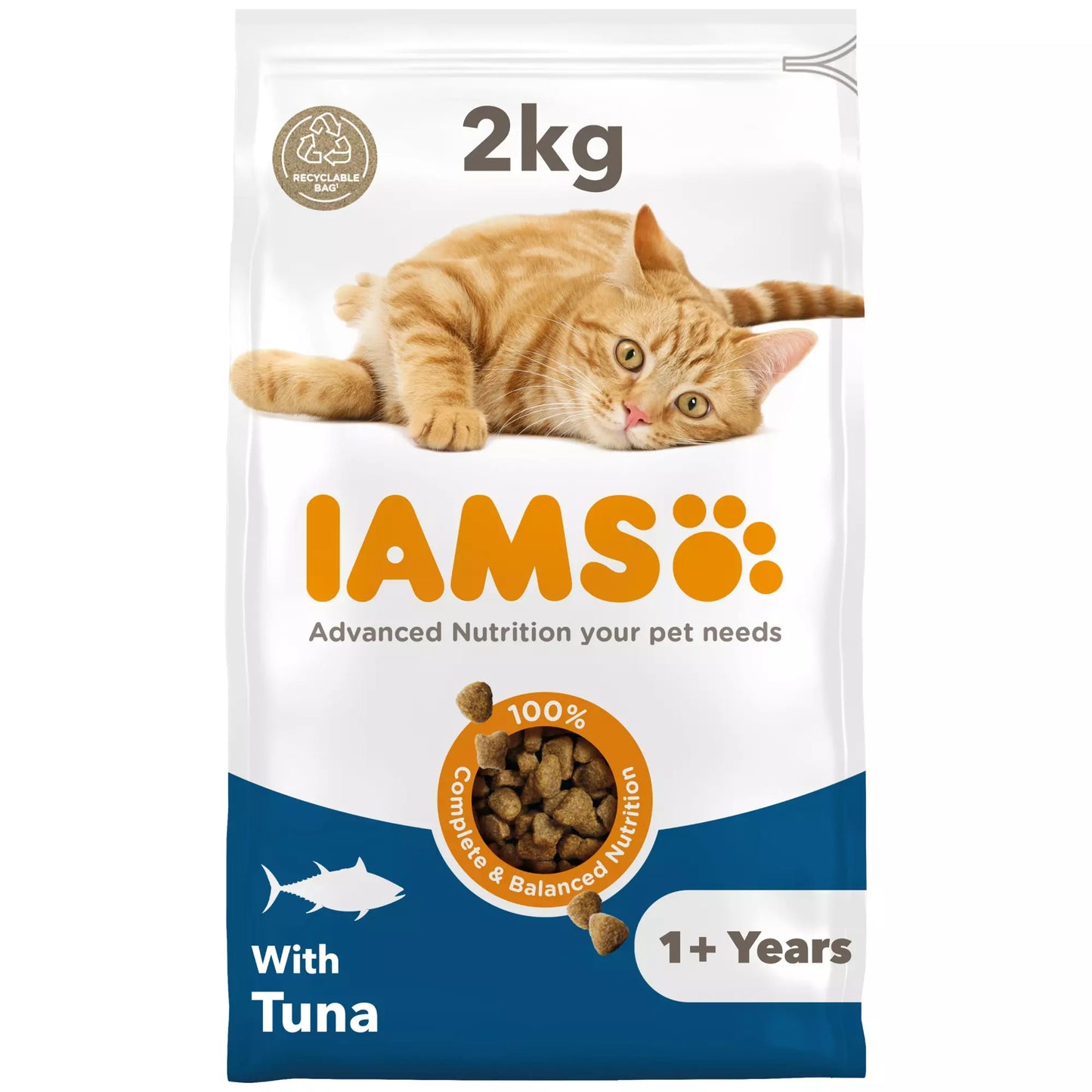 IAMS 1+ Adult Cat Tuna - 2kg