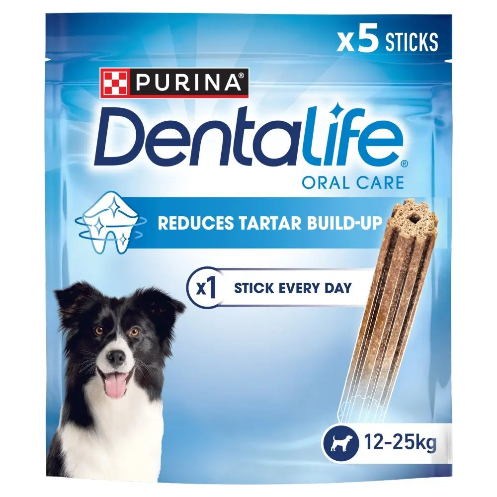 DENTALIFE Oral Care Medium Dog Dental Chicken - ( 5 sticks x 6 )