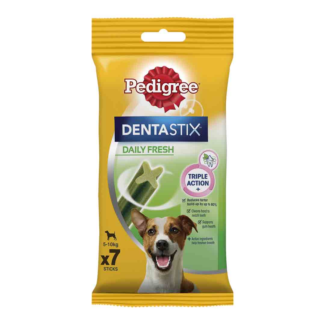 Pedigree Dentastix Fresh Daily Adult Small Dog Treats ( 7 stk x 10 )