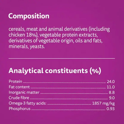 Whiskas 1+ Complete Dry with Chicken - ( 1.9 kg × 4 )