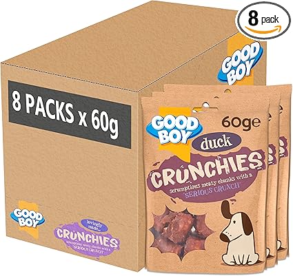 Good Boy Crunchies Duck - ( 60g x 8 )