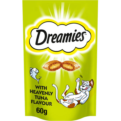 Dreamies Treats for Cats – Full Flavour Range (60g x 8)