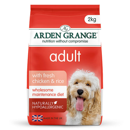 Arden Grange Adult Dog Chicken & Rice - 2kg
