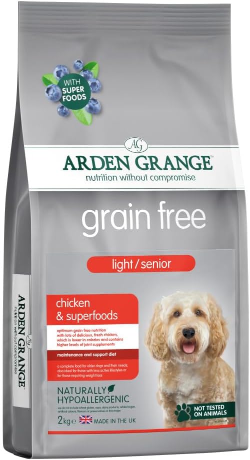 Arden Grange Senior Dog Light Grain free Chicken - 2kg