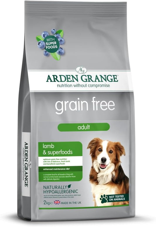 Arden Grange Adult Dog Grain free Lamb & Superfoods - 2kg