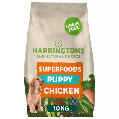 Harringtons Puppy Grain Free Superfoods Chicken & Vegetables - 10kg