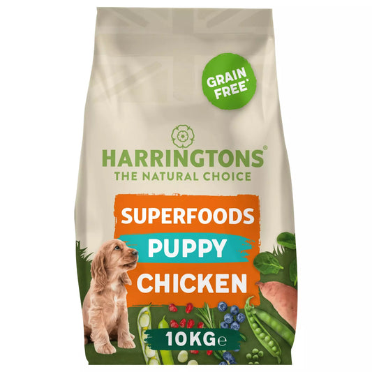 Harringtons Puppy Grain Free Superfoods Chicken & Vegetables - 10kg
