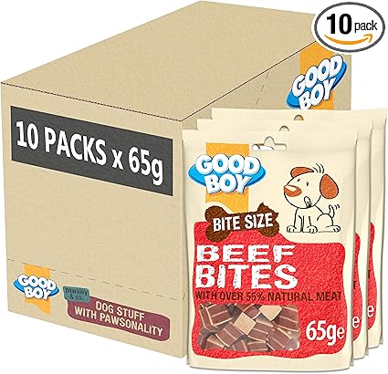 Good Boy Deli Bites Beef - ( 65g x 10 )