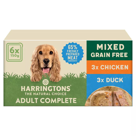 Harringtons Mixed Grain Free 6pk , 150g