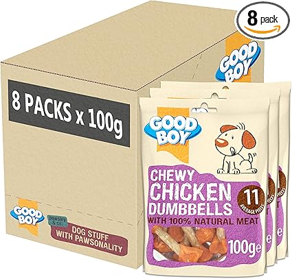 Good Boy Deli Chicken Munchy Dumbbells ( 100g  x 8 )