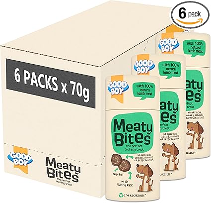 Good Boy Meaty Bites Lamb & Rice - ( 70g x 6 )