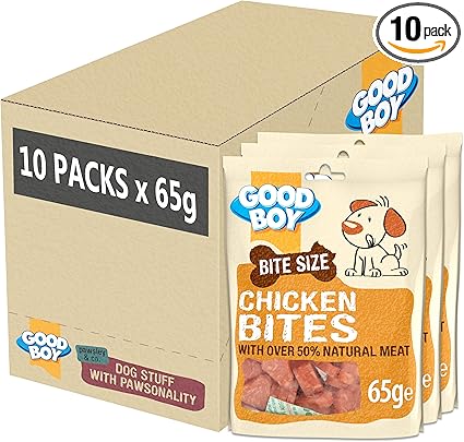 Good Boy Chicken Bites - ( 65g x 10 )