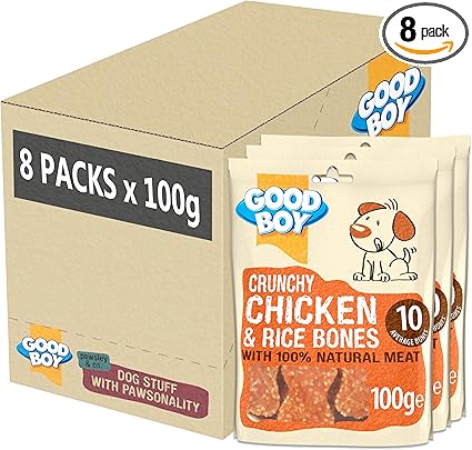 Good Boy Chicken & Rice Bones - ( 100g x 8 )