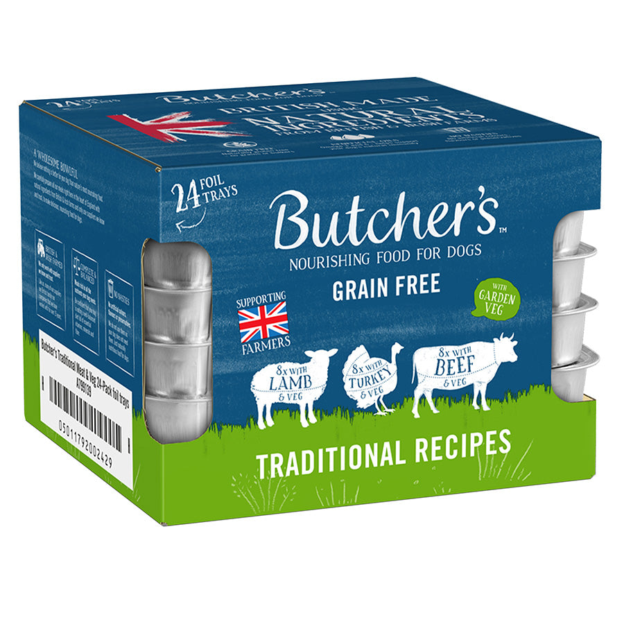 Butcher's Tradional Recipe 24pk - 150g