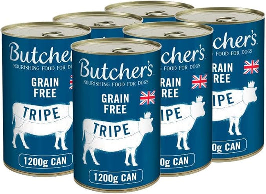 Butcher's Tripe Dog Food Can - 1.2kg x 6