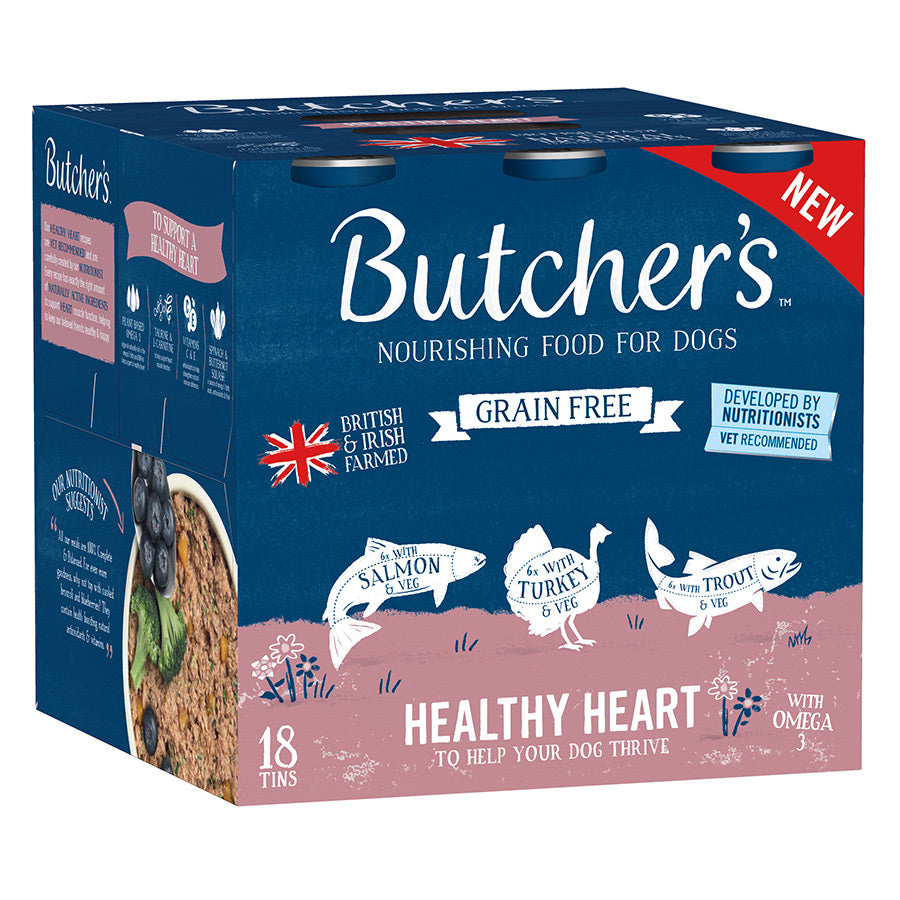 Butcher's Healthy Heart Dog Food Cans - 18 x 390g