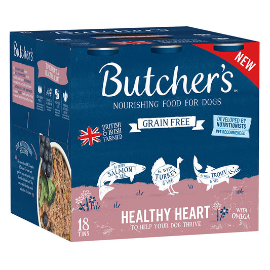 Butcher's Healthy Heart Dog Food Cans - 18 x 390g