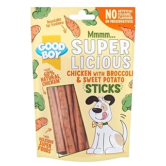 Good Boy Chicken with Brocoli & Sweet Potato Sticks - ( 12 x 100g )