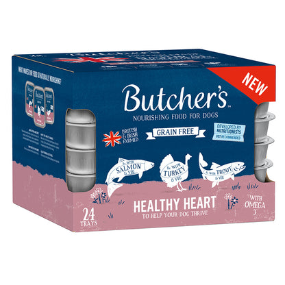 Butcher's Healthy Heart Dog Food Trays - 24 x 150g