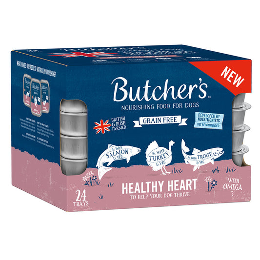 Butcher's Healthy Heart Dog Food Trays - 24 x 150g