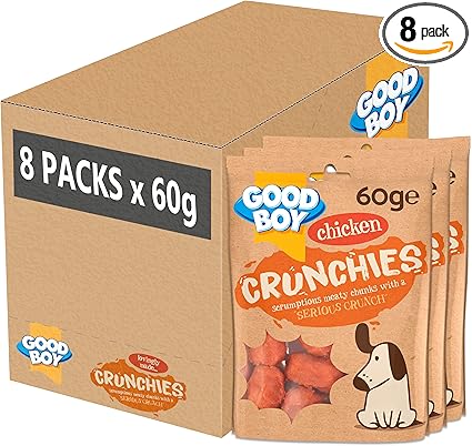 Good Boy Crunchies Chicken - ( 60g x 8 )