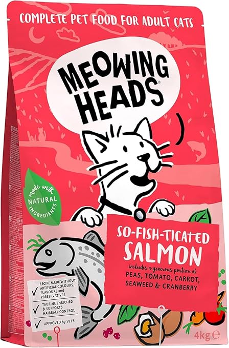 Meowing Heads So-fish-ticated Salmon (Formally Purr-Nickity) - 4kg