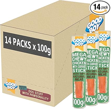 Good Boy Mega Chicken & Carrot Stick - ( 100g x 14 )