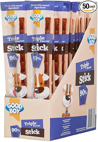 Good Boy Triple Flavour Stick - ( 15g x 50 )