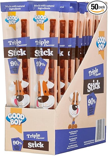 Good Boy Triple Flavour Stick - ( 15g x 50 )