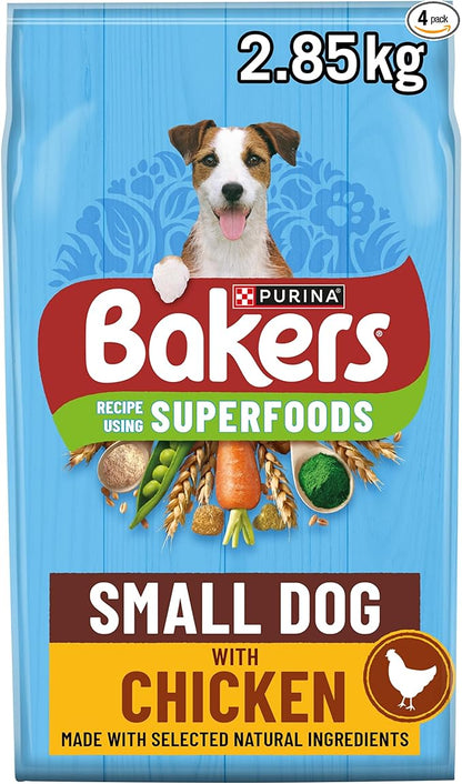 Bakers Complete Small Dog Chicken & Vegetables - 2.85kg