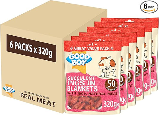 Good Boy Pigs In Blankets - 320g x 6