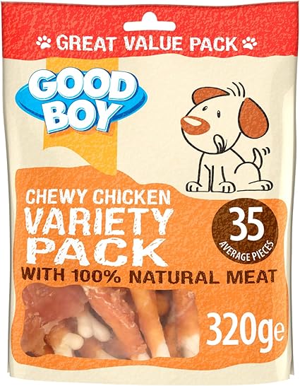 Good Boy Chewy Chicken Variety Pack ( 320g x 5 )