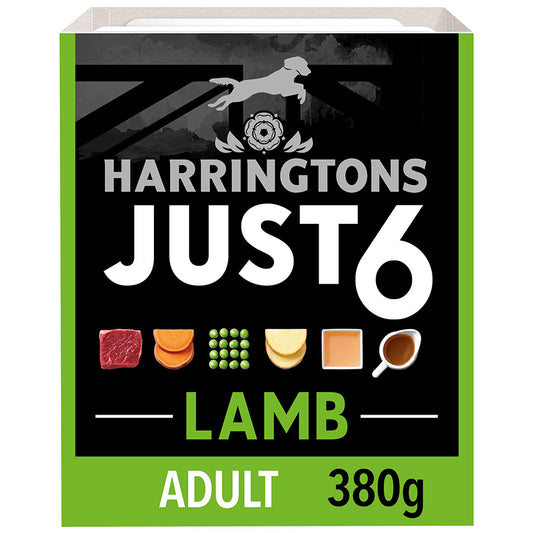 Harringtons Just 6 Lamb ( 380g x 8 )