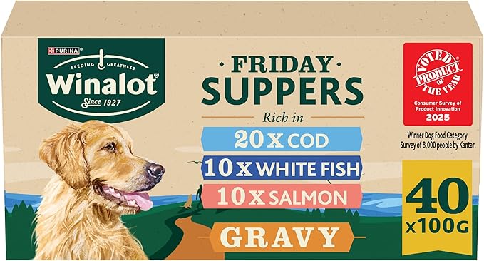 WINALOT Friday Suppers in Gravy - 40pk, 100g