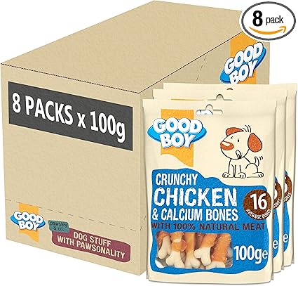 Good Boy Deli Chicken Calcium - ( 100g x 8 )