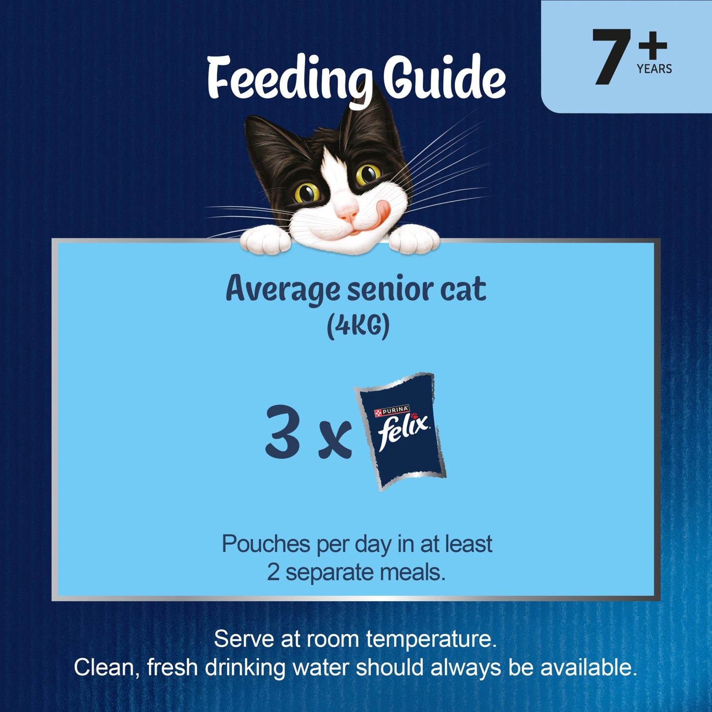 FELIX As Good As it Looks Senior 7+ Mixed in Jelly Wet Cat Food ( 40pk × 85g )