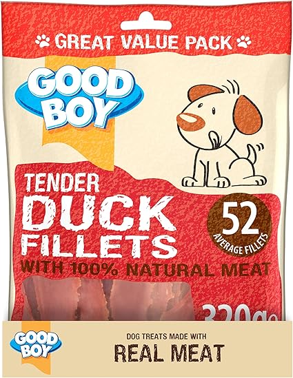 Good Boy Tender Duck Fillets ( 320 x 5 )