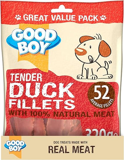 Good Boy Tender Duck Fillets ( 320 x 5 )