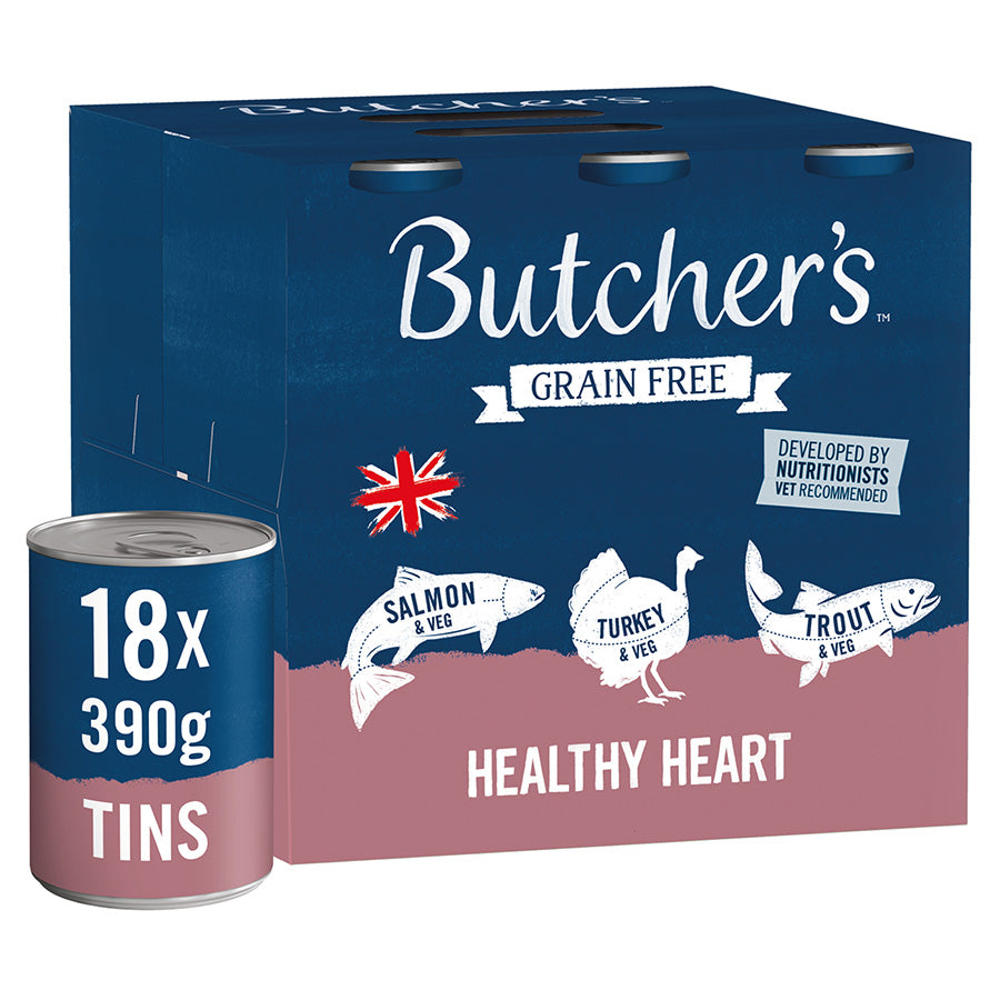 Butcher's Healthy Heart Dog Food Cans - 18 x 390g