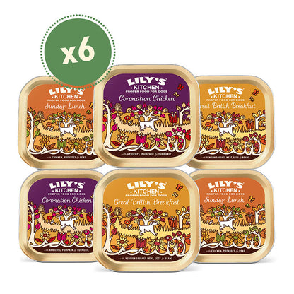 Lily's Kitchen Weekend Favourite 6pack , 150g