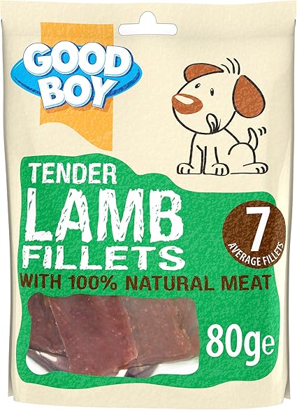 Good Boy Tender Lamb Fillets - ( 80g x 10 )