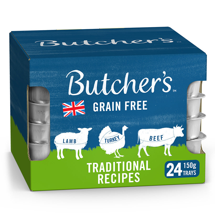 Butcher's Tradional Recipe 24pk - 150g