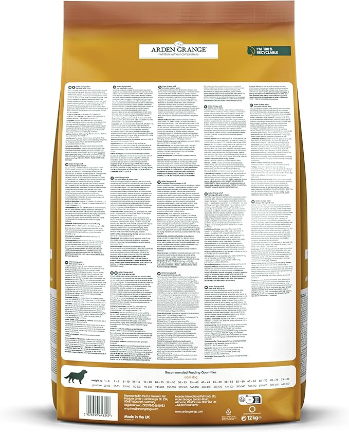 Arden Grange Adult Dog Duck & Rice - 2kg