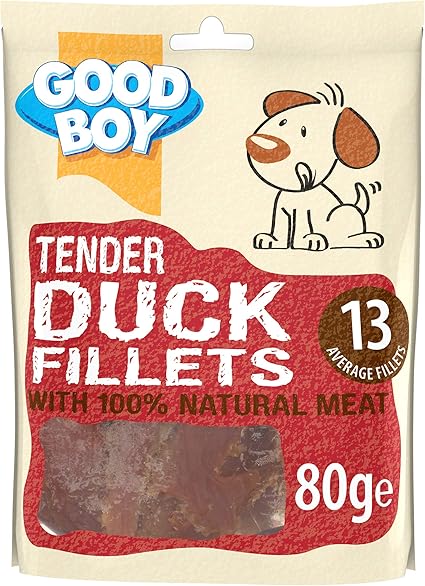 Good Boy Tender Duck Fillets - ( 80g x 10 )