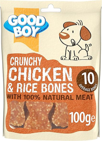 Good Boy Chicken & Rice Bones - ( 100g x 8 )