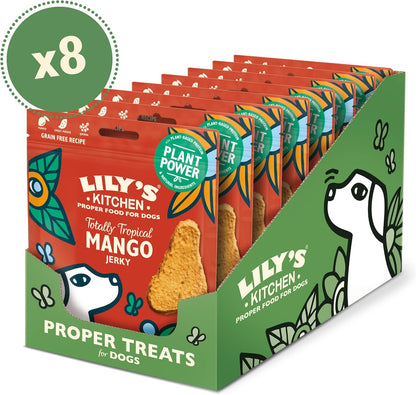 Lily's Kitchen Dog Totally Tropical Mango Jerky ( 70g x 8 )
